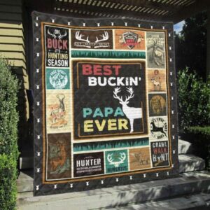 Hunting Quilt Blanket Ver 26  Quilt